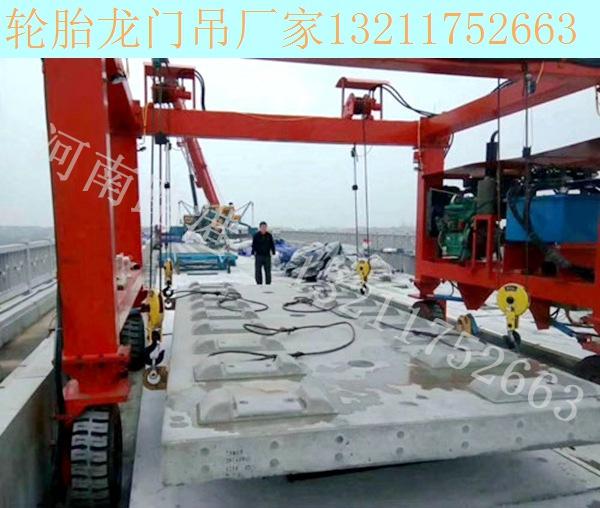 青海西宁轮胎龙门吊厂家应用气动葫芦的优势