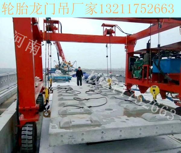 新疆龙门吊厂家 双梁桁架龙门吊供电方式