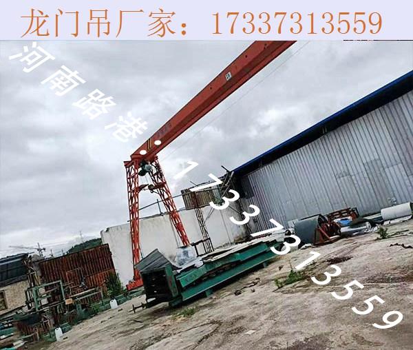 龙门吊减速器润滑 江苏宿迁轮胎龙门吊厂家