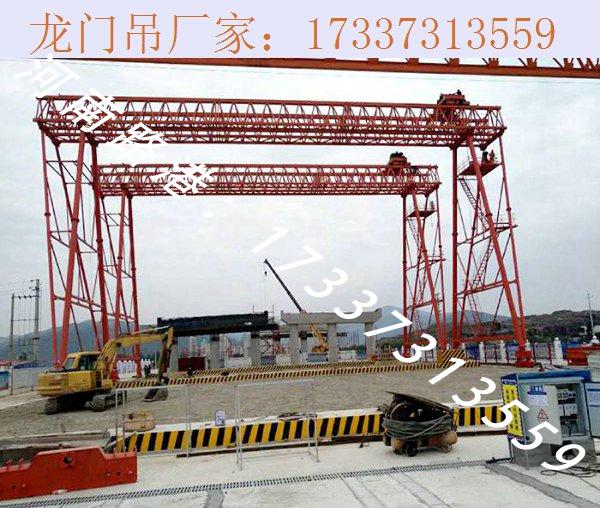 江苏常州轮胎龙门吊厂家吊装刚性空心板梁