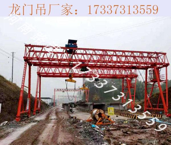 清洗龙门吊的注意事项 甘肃酒泉龙门吊厂家