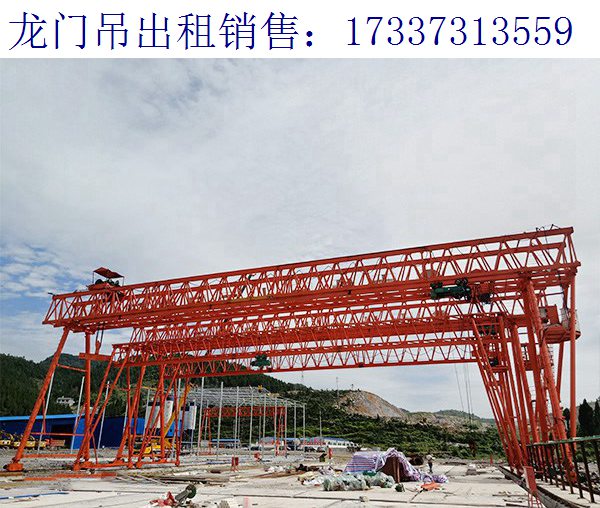 甘肃金川龙门吊厂家 路桥门式起重机操作