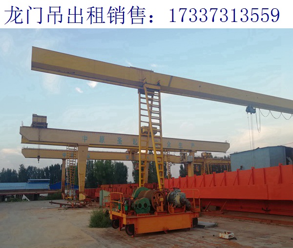 辽宁阜新门式起重机厂家 10吨龙门吊的价格