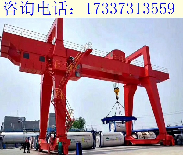 浙江双梁龙门吊厂家 门式起重机设计缺陷的后果