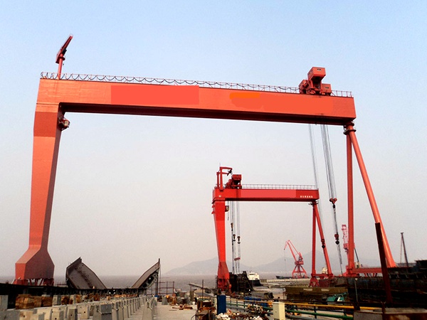 造船厂龙门吊的智能化发展方向 龙门吊生产厂家